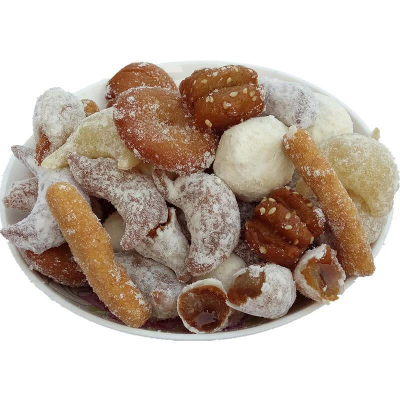 河南特产美食果子蜜豆角羊角蜜一口酥月亮果干酥杂果混装400g 三种