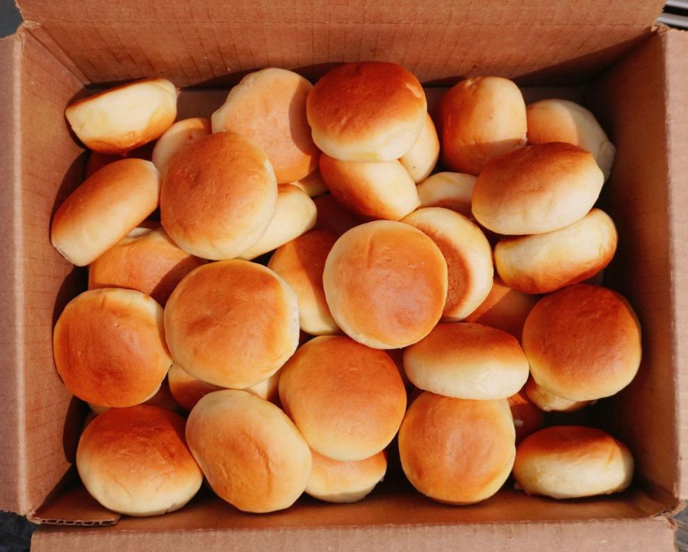 东北老式光头饼哈尔滨老道外清真怀旧传统老式糕点零食鸡蛋饼干 450g*