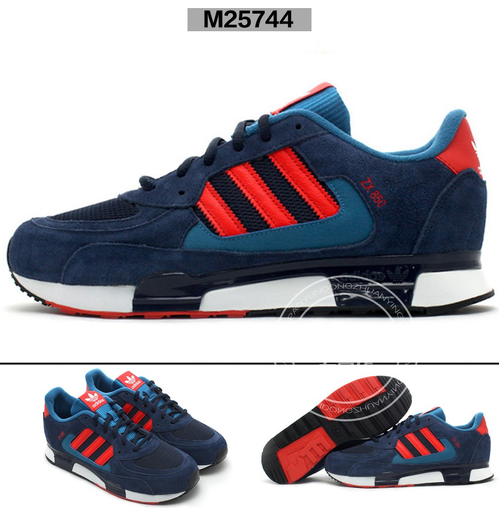 阿迪达斯男鞋三叶草zx800系列春秋休闲鞋网面透气跑步鞋复古运动鞋 s7
