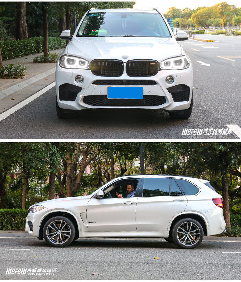 【bub】专用宝马x5x6改装包围 x5m碳纤维尾翼 x6m中网侧裙前后保险杠