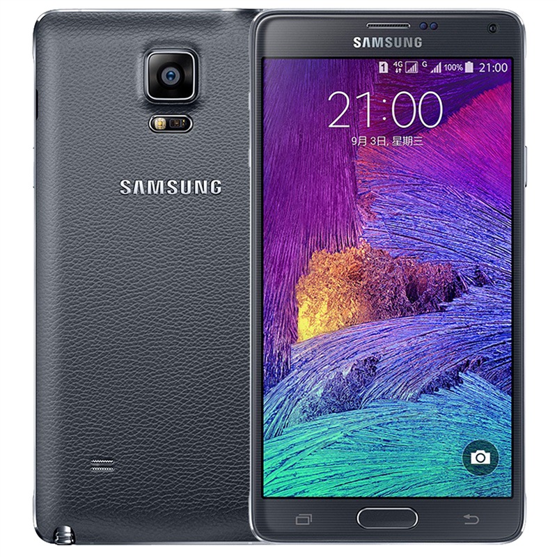 三星galaxy note4 (n9100) 雅墨黑 移动联通4g手机 双卡双待