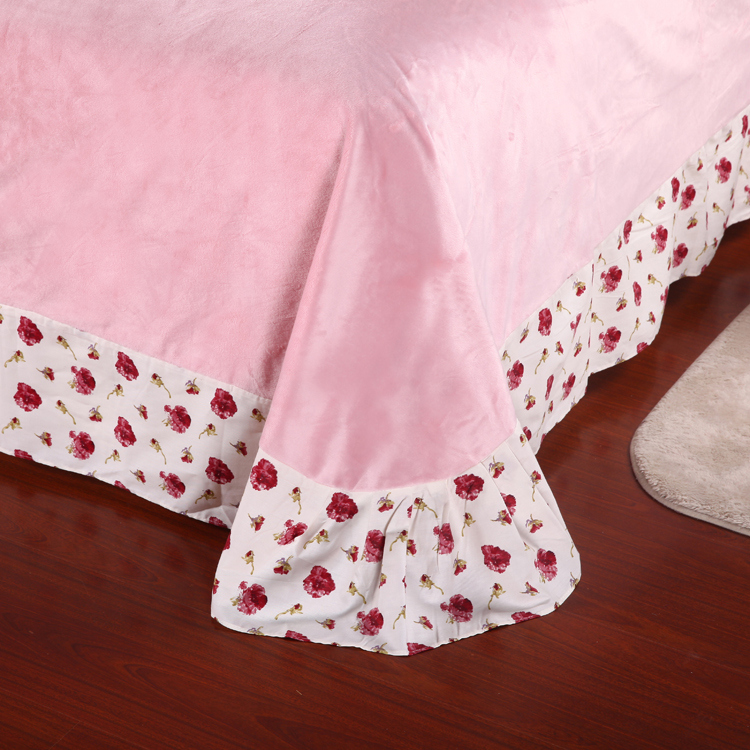 aa冬季加厚保暖珊瑚绒床单天鹅绒被单单件学生单人双人1.82.0m床