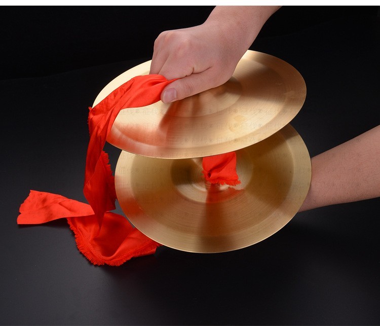 礼物约会 锣鼓镲 亮镲小镲铜镲亮光镲三句半乐器儿童乐队学生擦铜锣镲