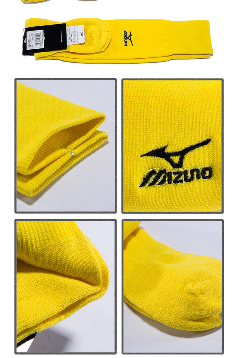 mizuno美津浓 专业运动训练比赛长筒毛巾底足球袜 k2cx6010运动足球袜