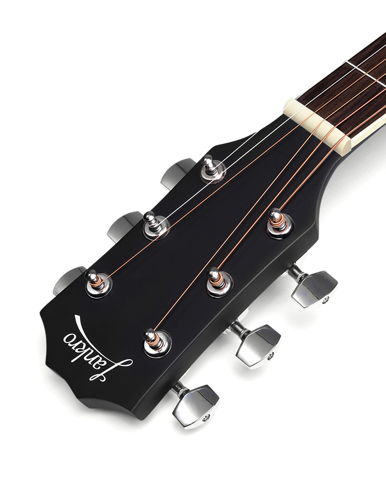 兰可吉他初学者学生女男民谣吉他40寸41寸新手入门木吉他乐器 40寸