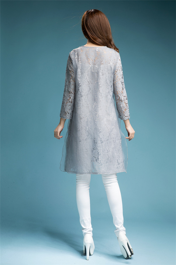 ovmattu明星款潮牌女夏天披肩外套薄款开衫外搭中长款夏季披风薄纱