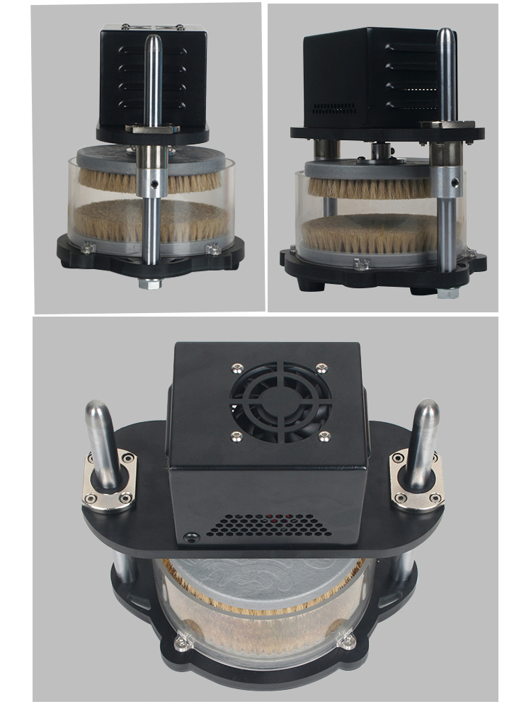 文玩金刚菩提抛光机包浆挂瓷全自动机器核桃星月智能电动刷定制定制黑