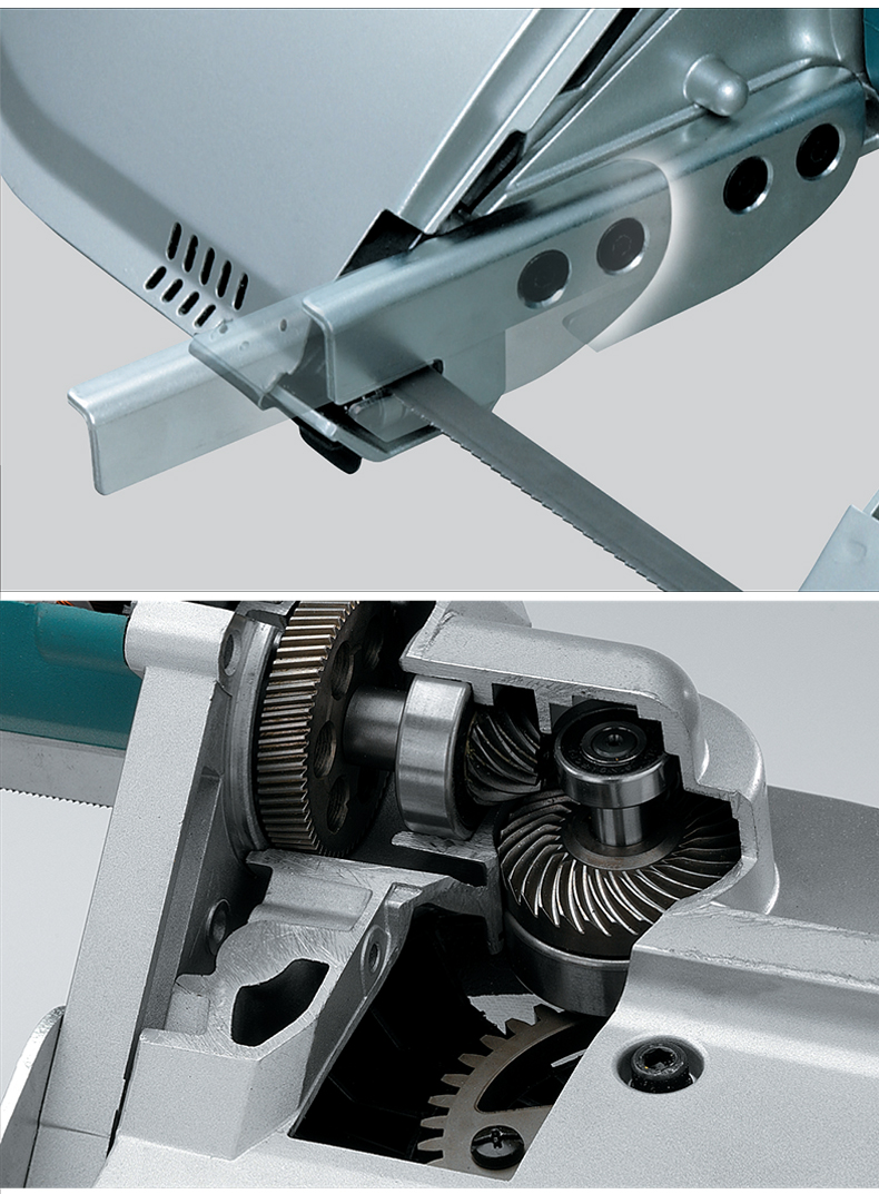 makita牧田輕便帶鋸2107fk線纜鋼管切割機牧田電動工具原裝進口電動