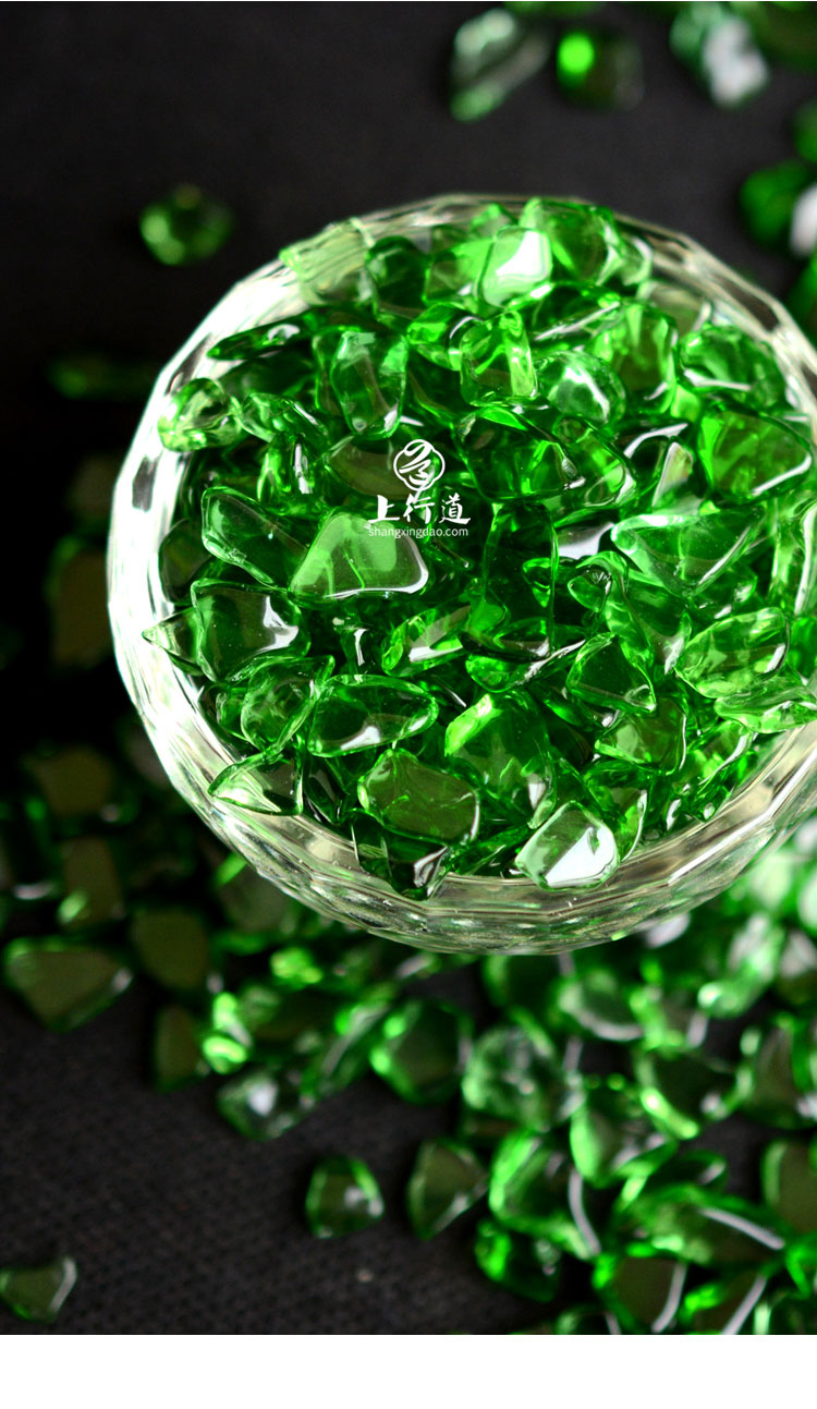 藏传佛教 装藏供佛供 曼扎七宝石 水晶 绿琉璃 密宗供品 随形 一两50g