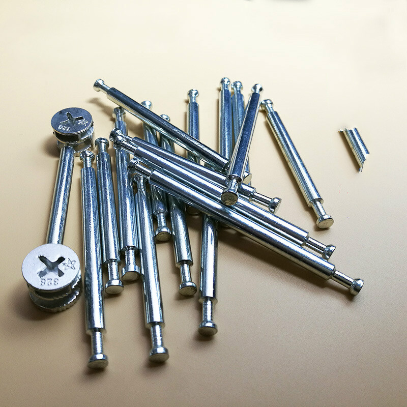 春枝韵家具双头连接件配件家具配件柜子螺丝杆三合一连接件衣柜配件64