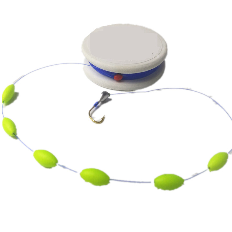 手工绑朝天钩 鱼钩 铅头钩 锡头钩 传统钓七星漂线组 溪流站钩 5号金