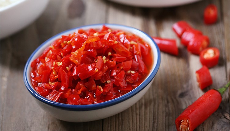 四川剁辣椒1000g新鲜剁椒辣椒酱下饭辣1瓶装