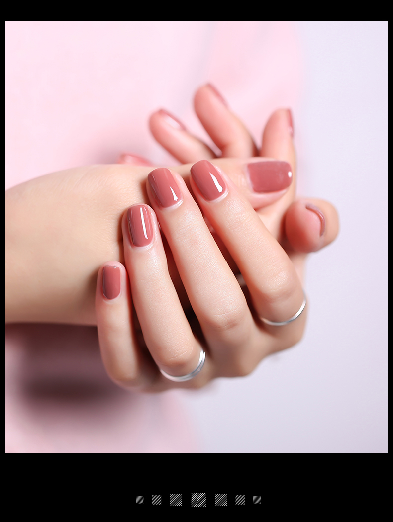 sweet color果冻甲油胶蔻丹芭比指甲胶美甲光疗胶防水持久 雪松红