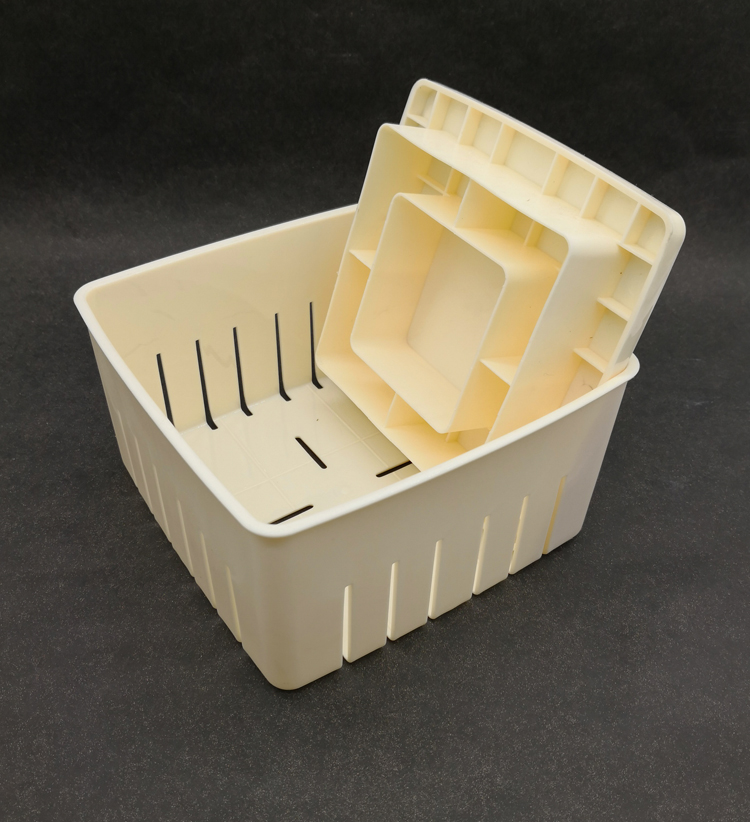 古莎(gusha) diy做豆腐盒子家用自制压老嫩豆腐框模具 家庭塑料工具pp