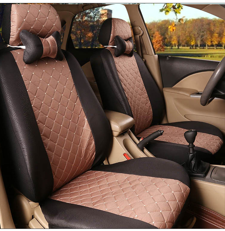 适用于大众新老款捷达春天伙伴前卫汽车坐垫套座套全包布艺四季通用