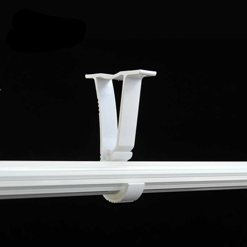 春枝韵加厚罗马杆顶装支架窗帘杆底座托架顶装侧装通用铝合金单双架