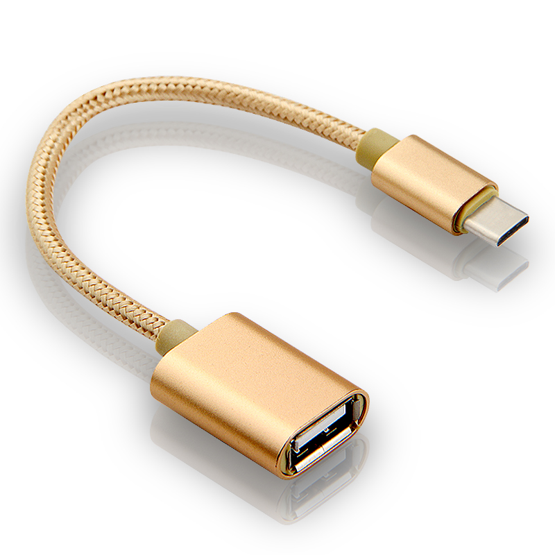 ajiuyu usb-c转接头otg数据线type-c转换器手机平板电脑笔记本连接usb