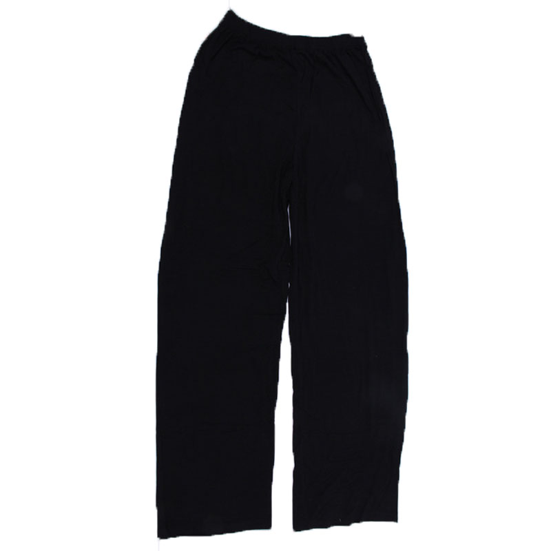 竹纤维瑜伽服裤子柔软舒适简约 修身显瘦 成人广场舞蹈服装裤子 女士