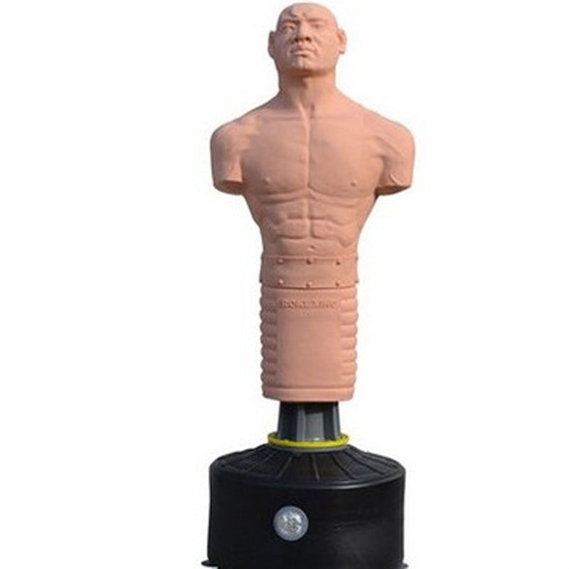 硅胶人形沙袋拳击散打跆拳道发泄人吸盘不倒翁沙包 回弹力强结实耐打
