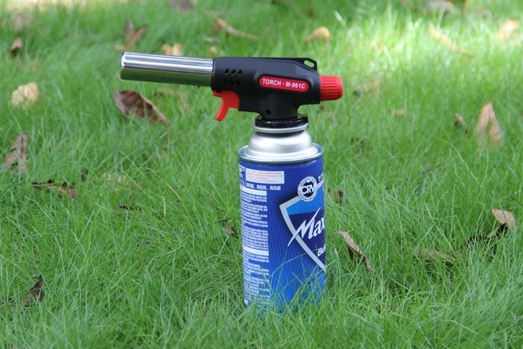 手持便携式气体炙烤酒精喷灯小型卡式喷灯施工火焰厨房烧烤丁烷烤家用