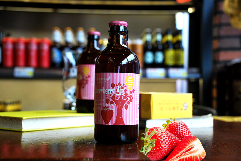 小樽果酿 北海道小樽啤酒日本原装进口草莓艾尔朋友聚会纯正女士果味