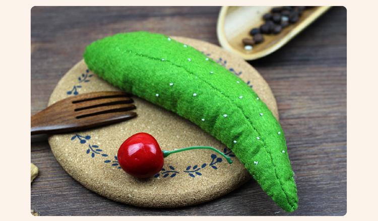 布艺手工幼儿园仿真蔬菜水果套装宝宝玩具不织布手工diy制作布艺材料