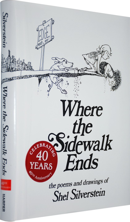【英文原版】where the sidewalk ends人行道的尽头 shel silverstein