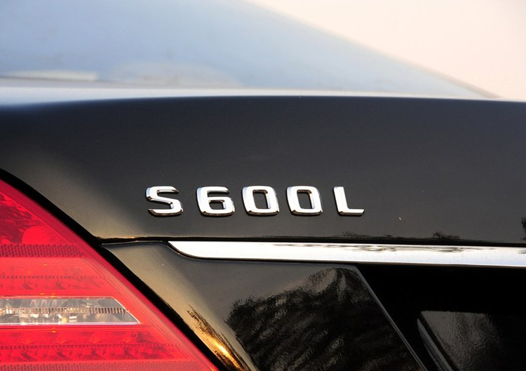 適用於奔馳s350l s500l s600 s400l尾標 後備箱貼標 車標 字母標 尾蓋