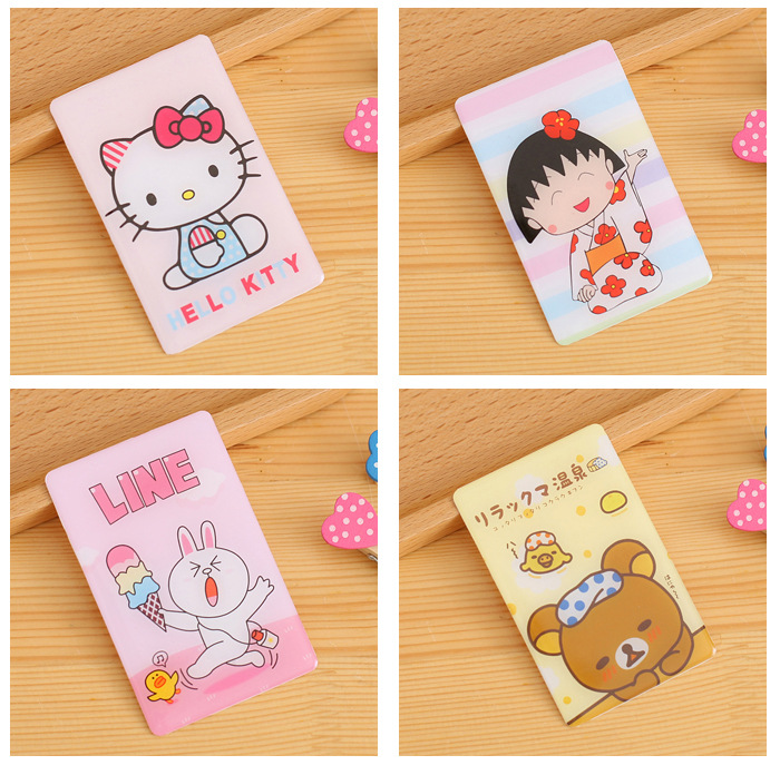 j02韩国卡通卡贴水晶光面防水卡贴饭卡贴公交卡贴装饰贴纸学生奖品