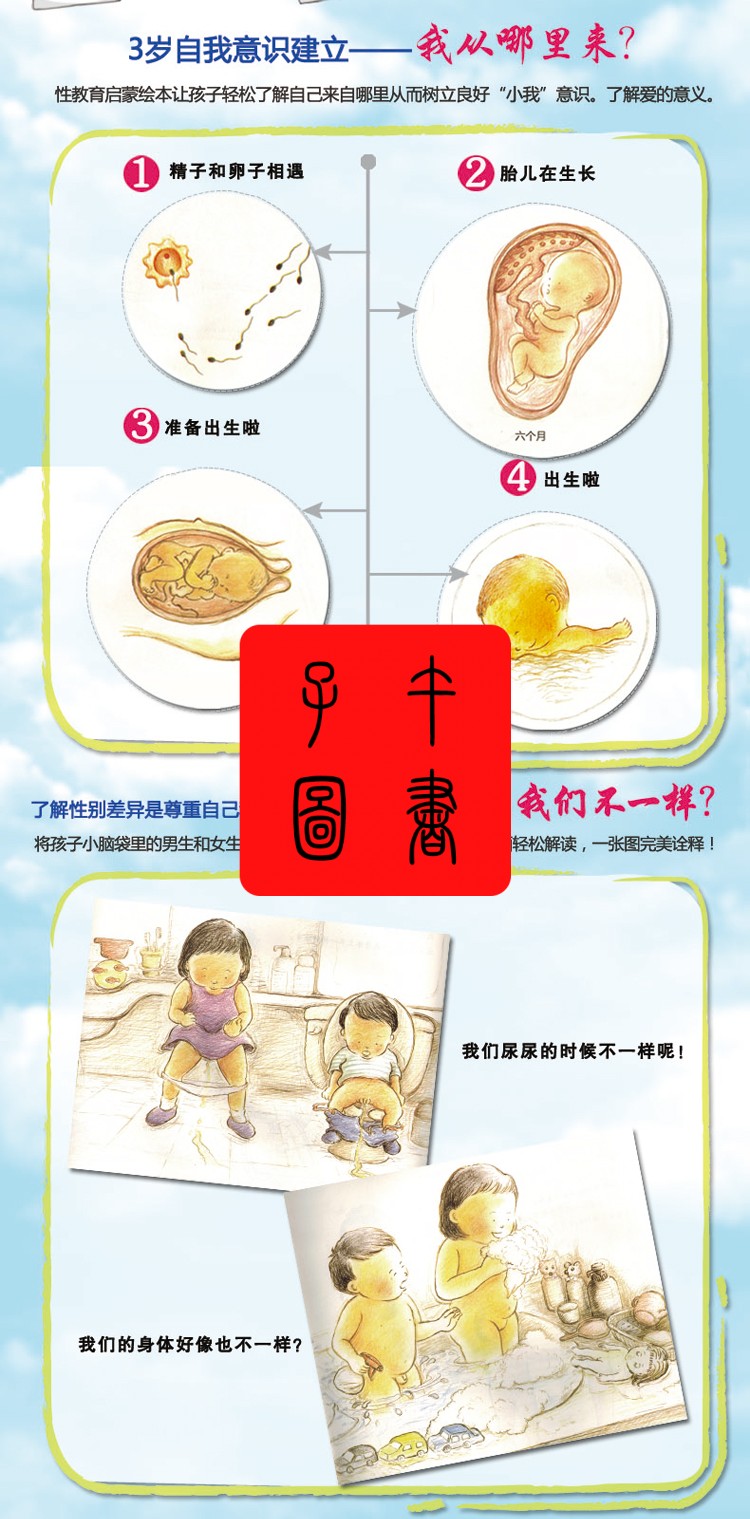 东方儿童性教育绘本全3册我宝贵的身体我的弟弟出生了我是女孩我弟是