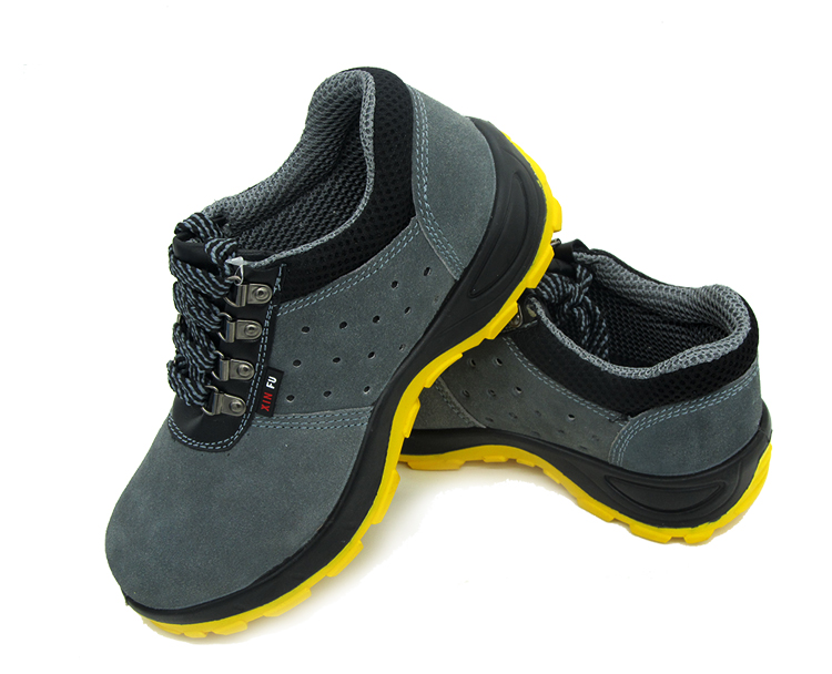 2018春夏防钉劳保鞋劳保鞋男真皮钢包头防砸夏天款电焊工通气工鞋男士