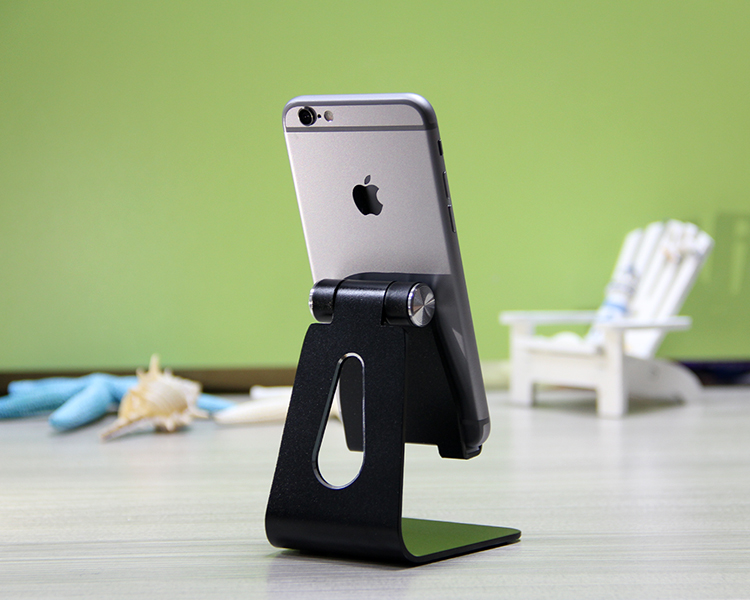 时尚金属手机支架懒人支架ipad平板电脑桌面通用视频直播架子手机座