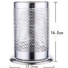 Enshousu 304 stainless steel chopstick barrel wall-mounted new chopstick storage wall-mounted chopstick cage chopstick cage drain chopstick basket /#* new double grid chopstick basket #/