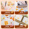 Yunlei disposable placemat paper colorful children's food supplement household outing table paper 24 sheets baking paper waterproof and oil-proof 2 packs 45CM*33CM*48 sheets