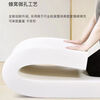 Dolelu sponge high density hardened and thickened 50D solid wood sofa cushion 60D sponge seat cushion mattress deck bay window cushion manufacturer single sponge customization (can be lined) 50D60D high density sponge hardened model please do not take a single shot