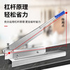 MYTEC guillotine bone cutting artifact household bone cutter small mutton slicer ribs pig trotters chicken duck fish commercial knife thickened manganese steel guillotine 25cm with holder