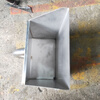 Stainless steel dustpan, white steel dustpan, pharmaceutical factory grain feed dustpan, carbon dustpan 201304, material 201 260*200*120, plate thickness 0.65