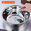 Longzhifan thickened 304 stainless steel soup basin stainless steel vegetable basin rice basin basin bowl multi-purpose basin 20cm304 soup bowl