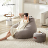 LUCKYSAC lazy sofa bean bag EPP living room bedroom balcony single tatami small sofa chair comfortable warm gray