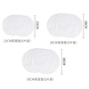 Baiji steamer cloth 5 pieces, 30cm round steamed buns, steamer paper pad, non-stick drawer cloth, silicone steamer pad