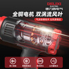 DELIXI ELECTRIC hot air gun hot air holding film baking gun blowing gun industrial drying gun high temperature baking gun stepless temperature adjustment with 3 air nozzles