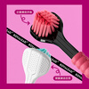 RAOYI three-sided toothbrush soft bristles for adults men and women special gum protection 360 cleaning wrapped toothbrush 2 pieces