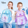Disney school bag primary school student spine protection children's school bag 1-3 grade school bag high-looking and burden-reducing school bag large capacity water-repellent Elsa