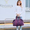 CRISP KERREIN Hong Kong brand travel bag women's short-distance portable luggage bag large capacity travel bag Korean version boarding bag fitness bag trendy purple 1010 ready for delivery on the same day