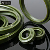 ZHIDE DHS hydraulic cylinder dust ring seal imported polyurethane dark green DHS-35*43*5/6.5mm (5 pieces/pack)