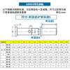Jinggong (JINGGONG) 12-18 iron hole pin flat head cylindrical hole pin positioning pin GB882 12*20 (10 sets)