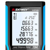 SNDWAY laser rangefinder high-precision infrared distance measuring instrument handheld electronic ruler indoor measuring ruler 100 meters H-D100A voice broadcast lithium battery charging