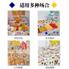 Jubaoshan disposable birthday tableware party scene layout children's cake dish one-year-old dinner plate paper cup background cloth balloon party decoration set three-in-one