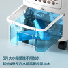 Haier Air Conditioner Fan Cooling Fan Humidification Refrigerator Single Cooler Bladeless Fan Refrigeration Fan Home Living Room Bedroom Energy-Saving Refrigerator Air Conditioner Small Air Conditioner Powerful Cooling + Swing Wind Humidification Mechanical Model HFL-LG1822