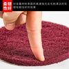 2-inch, 3-inch, 4-inch, 5-inch round flocked scouring pad for industrial use, polishing, rust removal, cleaning brushed sheet, self-adhesive 2-inch red (100 pieces)